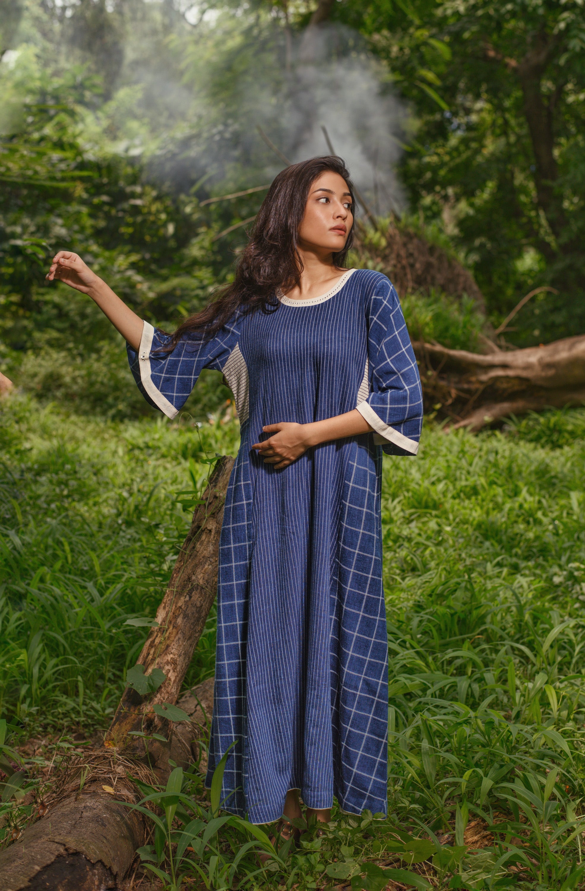 Natural Dyed Indigo Dress – The Stitch Story